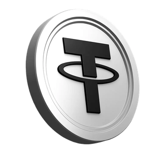 Tether USDT coin element on the trading community’s trust section