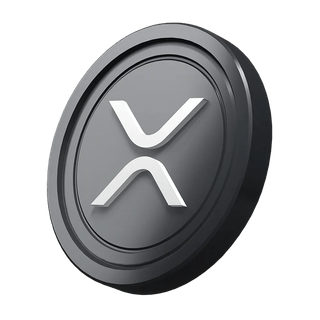 Graphic element showing XRP Ripple coin on crypto starter guide